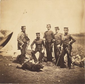 Gruppe des 57. Regiments von Roger Fenton