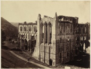 Rievaulx Abbey, das Nordtransept von Roger Fenton