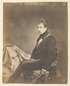 Sir Colin Campbell Lord Clyde (1792-1863), Feldmarschall; auf der Krim von Roger Fenton