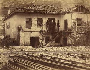 Das alte Postamt, Balaklawa von Roger Fenton