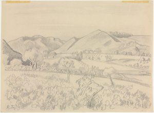 Landschaft von Roger Fry