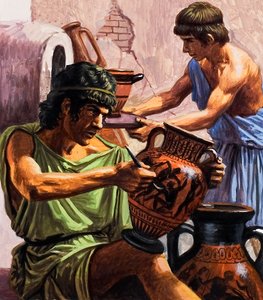 Griechische Keramik von Roger Payne