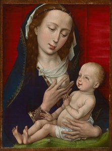 Maria mit Kind von Rogier van der (workshop of) Weyden