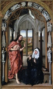 Christus erscheint seiner Mutter von Rogier van der Weyden
