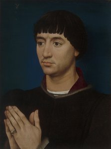 Porträt von Jean Gros, 1460-64