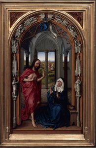 Der Altar Unserer Lieben Frau Miraflores Altar, ca. 1440 von Rogier van der Weyden