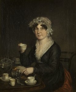 Porträt von Mrs. Ellen Sharples, um 1814 von Rolinda Sharples