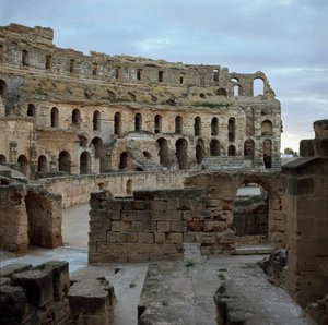 Amphitheater von El Djem, ca. 238 n. Chr. von Roman