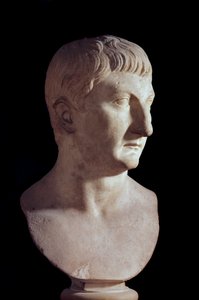 Büste von Drusus dem Jüngeren, Sohn des römischen Kaisers Tiberius von Roman