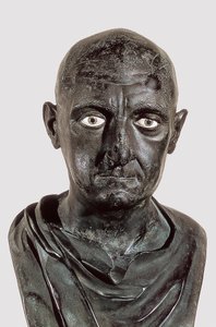 Büste von Publius Cornelius Scipio Africanus von Roman