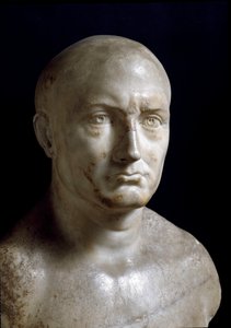 Büste von Scipio dem Afrikaner (Marmorskulptur) von Roman