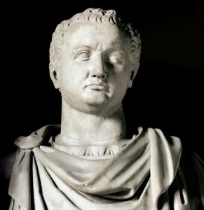 Büste von Vespasian (Titus Flavius Vespasianus) von Roman
