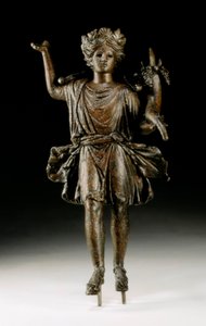 Figur mit Füllhorn