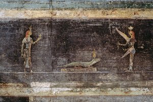 Fresken aus der Villa Dei Mysteri