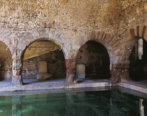 Frigidarium, Caldes de Montbui, Barcelona, Spanien, 2. - 1. Jahrhundert v. Chr.