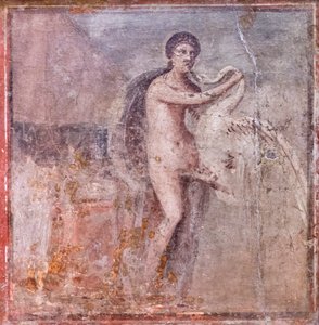 Leda und der Schwan, 50-79 n. Chr. (Fresko)