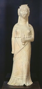 Löwenköpfige Göttin, aus dem Heiligtum in Bir Bou Regba von Roman