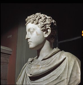 Marmorbüste des Kaisers Commodus (Skulptur, 2. Jahrhundert) von Roman