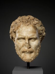 Marmorkopf des Demosthenes, 2. Jahrhundert n. Chr. (Marmor)