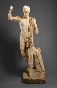 Statue eines verwundeten Kriegers, ca. 138-181 n. Chr. (Marmor) von Roman
