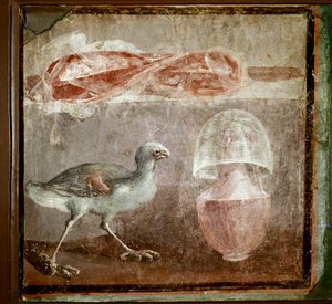 Stillleben mit Vogel von Roman