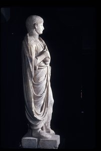 Togastatue des jungen Nero, ca. 50 n. Chr. von Roman
