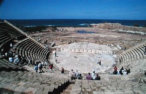 Ansicht des Theaters von Roman