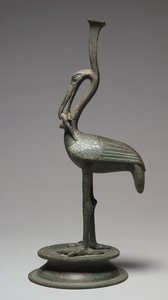 Ibis, der eine Eidechse frisst, 1. Jahrhundert v. Chr.-1. Jahrhundert n. Chr. von Roman Imperial Period