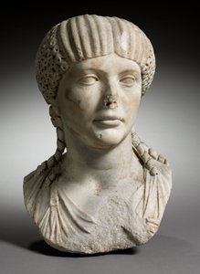 Porträt von Octavia, Frau von Nero von Roman Imperial Period