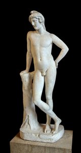 Paris genannt Paris de Lansdowne, Anfang des 2. Jahrhunderts n. Chr., Marmor von Roman Roman