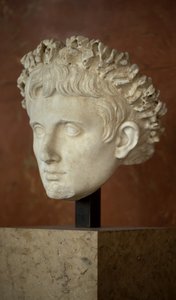 Kopf des Kaisers Augustus von Roman Roman