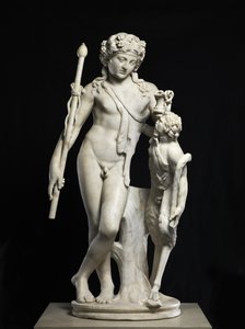 Dionysos mit Pan, 50-150 n. Chr. von Roman Roman