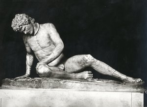 Sterbender Gallier, Kopie eines griechischen Originals von ca. 230-220 v. Chr. von Epigonos von Roman Roman