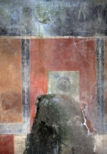 Fresko aus dem Haus des Ephebus, Pompeji (UNESCO-Welterbeliste) von Roman Roman