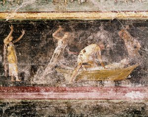Römische Kunst: Das Urteil von Bakenranef (Bocchoris), König von Ägypten (Detail) von Roman Roman