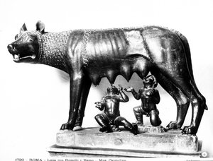 Romulus und Remus (Bronze)
