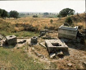 Tempel und Altar der Opfergaben