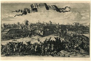 Eroberung von Coevorden am 30. Dezember 1672 von Romeyn de Hooghe (attributed to)