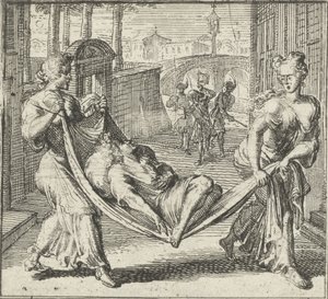 Decameron: Vierter Tag, sechste Geschichte von Romeyn de Hooghe
