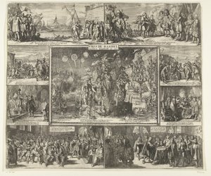 Der Frieden von Westminster, 1674 von Romeyn de Hooghe