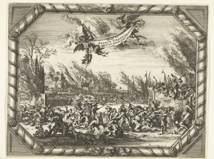 Französische Grausamkeiten in Bodegraven und Zwammerdam, 1672