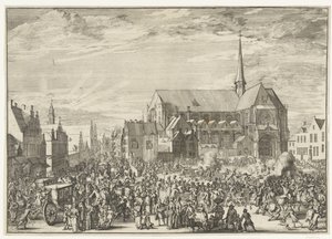 Einzug von Leopold I. in Brüssel, 1686 von Romeyn de Hooghe