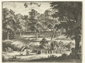 Landschaft mit der Quelle 