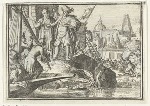 Titelblatt für das Pamphlet: De Geschooren Hoop, 1702