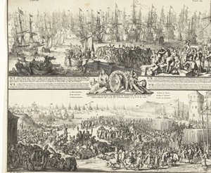 Reise von Wilhelm III. nach England, 1688 von Romeyn de Hooghe