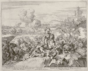 Wiener Druckzyklus, Die Armee des Kaisers kämpft gegen die Türken von Romeyn de Hooghe