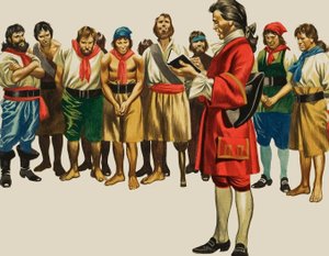 Kapitän Bartholomew Roberts von Ron Embleton