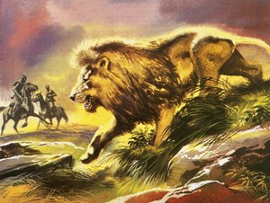 Episode auf Marco Polos Reisen von Ron Embleton