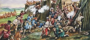 Sturm auf die Festung Neoheroka
