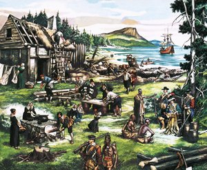 Die amerikanischen Siedler von Ron Embleton